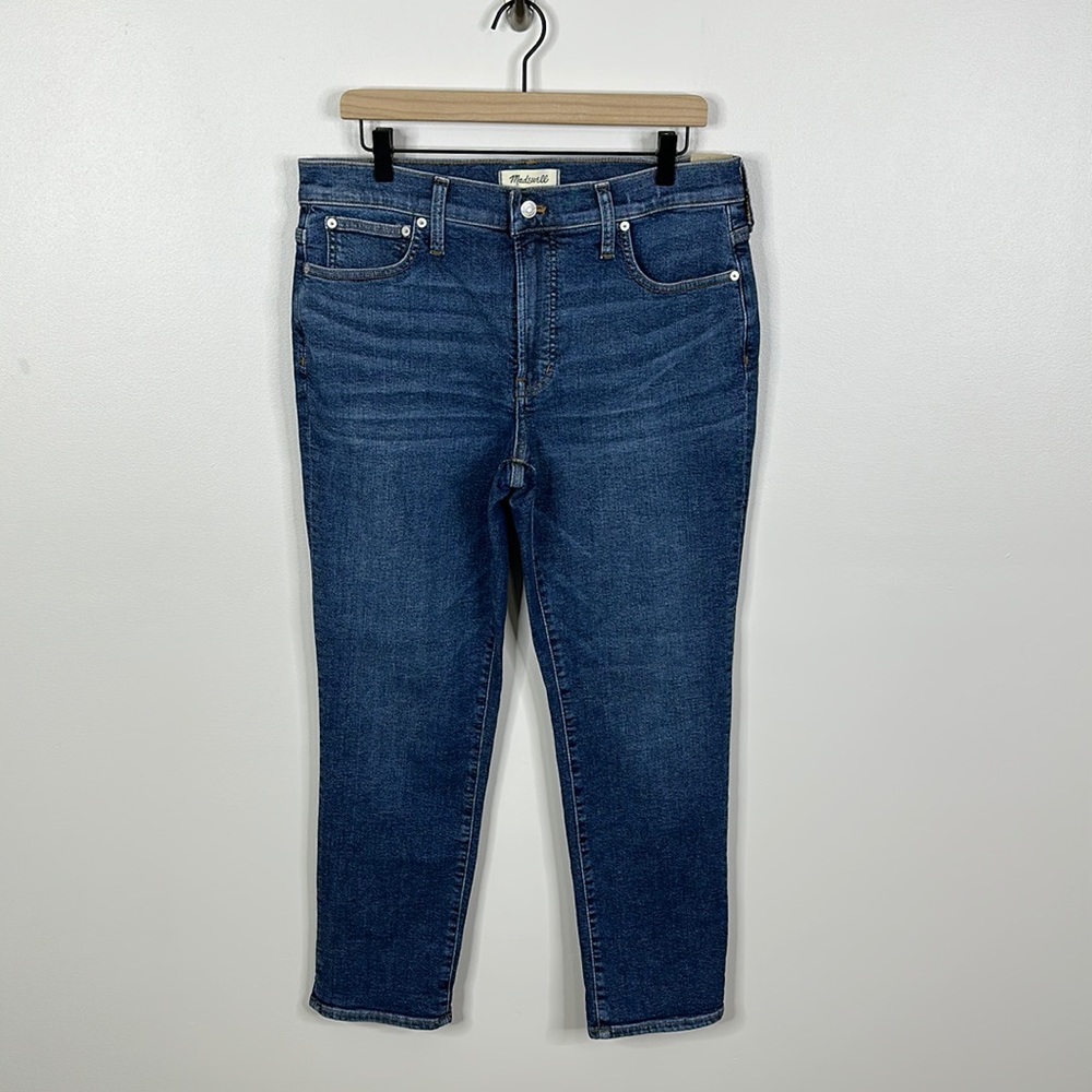 Madewell The Mid-Rise Perfect Vintage Jean in Colwyn Wash Women's Size 30